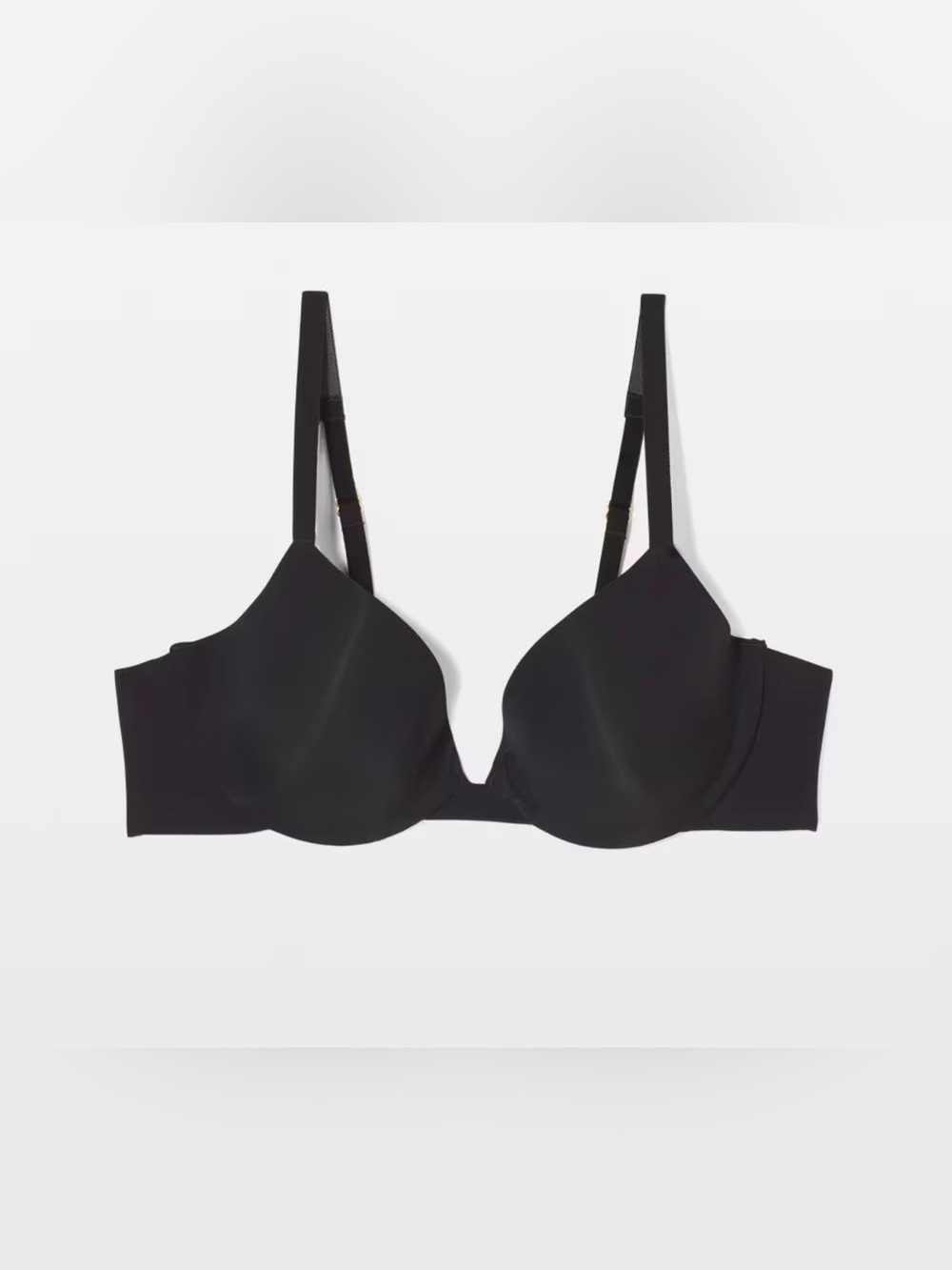 Soma Women’s Black Light Push-Up Plunge Bra Size 34D